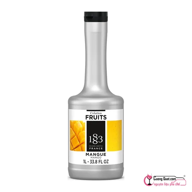 1883 Mứt Sệt Xoài 1L, Chai 1L, thùng 6