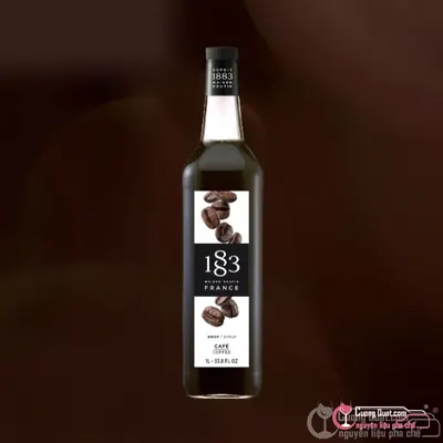 1883 Siro Cà Phê 1L, Chai 1L, thùng 6