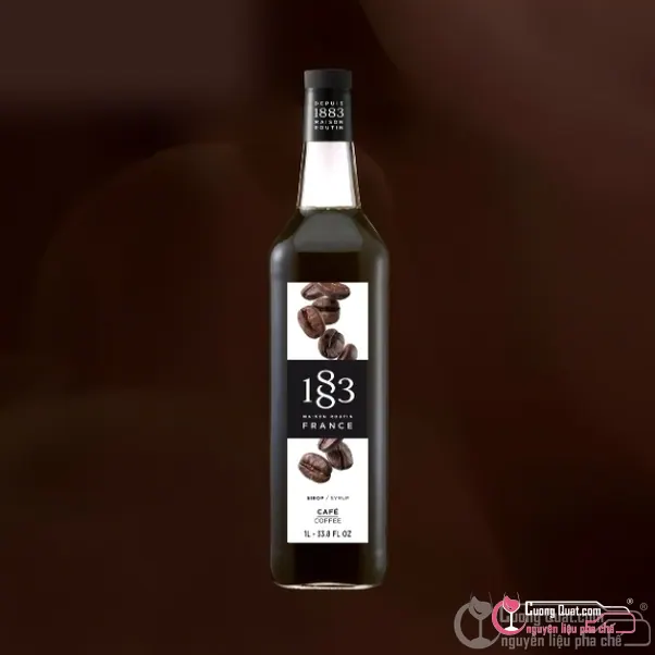 1883 Siro Cà Phê 1L, Chai 1L, thùng 6