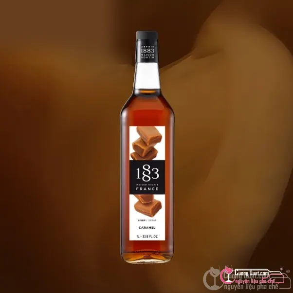 1883 Siro Caramel 1L, Chai 1L, thùng 6