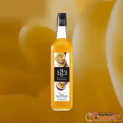 1883 Siro Chanh Dây 1L, Chai 1L, thùng 6