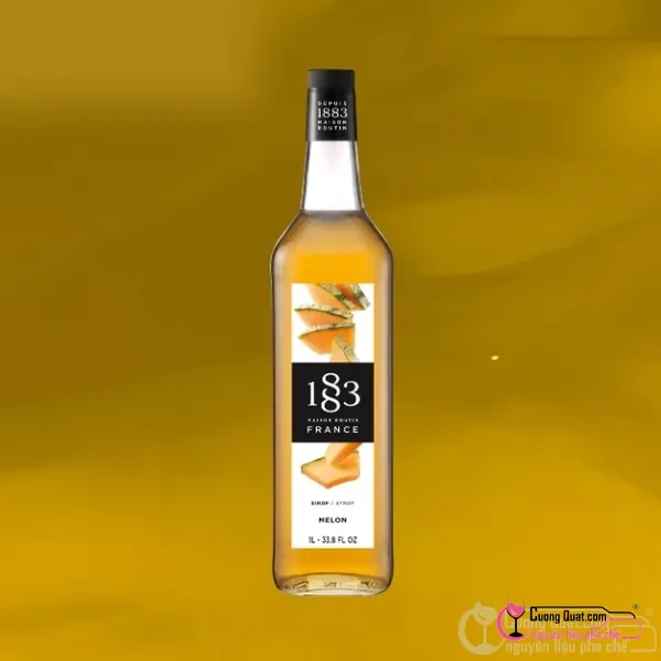 1883 Siro Dưa Lưới 1L, Chai 1L, thùng 6