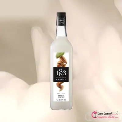 1883 Siro Hạnh Nhân 1L, Chai 1L, thùng 6