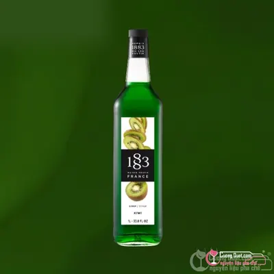 1883 Siro Kiwi 1L, Chai 1L, thùng 6