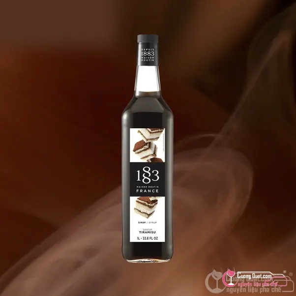 1883 Siro Tiramisu 1L, Chai 1L, thùng 6