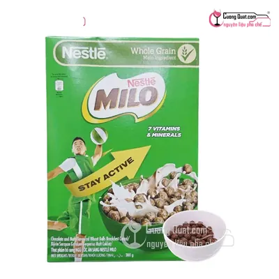 Bánh Ngũ Cốc Milo 300g, Hộp 300g, thùng 9