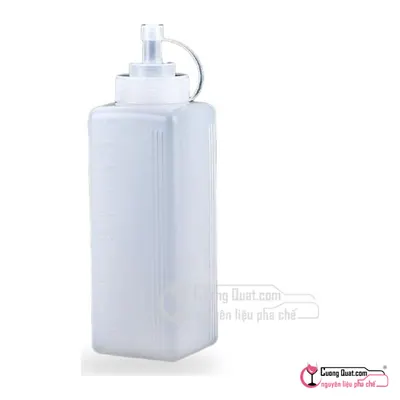 Bình Đựng Sốt Vuông 800ml, Cái 800ml