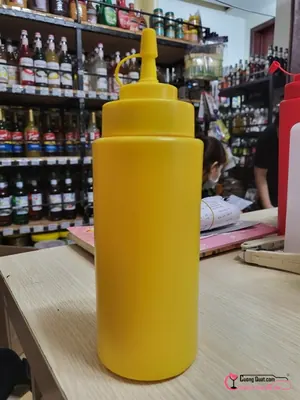 Bình Đựng Sữa Đường 450ml (Vàng), Cái 450ml