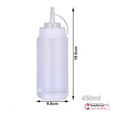 Bình Đựng Sữa Đường Sirô 450ml, Cái 450ml