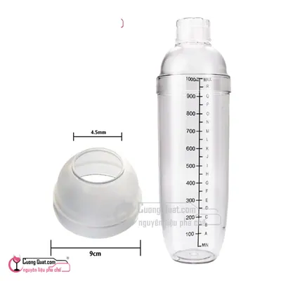 Bình Giã Chanh 1000ml (1 bộ 4 mảnh), Cái 1000ml