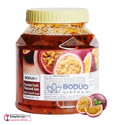 Boduo Chanh Leo 1kg, Hộp 1kg, thùng 12