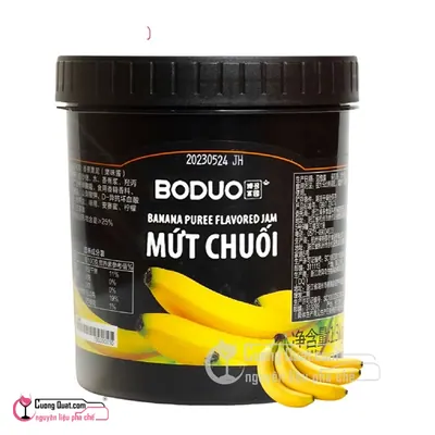 Boduo Chuối 1.3kg, Hộp 1.3kg, thùng 12