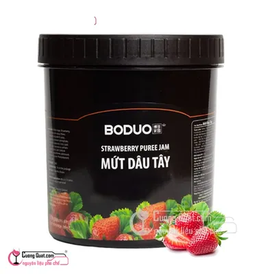 Boduo Dâu 1.3kg, Hộp 1.3kg, thùng 12