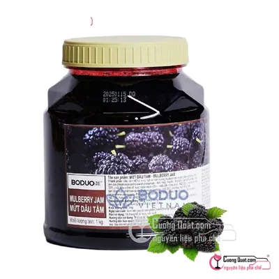 Boduo Dâu Tằm 1kg, Hộp 1kg, thùng 12