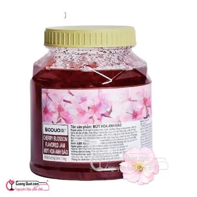 Boduo Hoa Anh Đào 1kg, Hộp 1kg, thùng 12