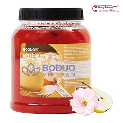 Boduo Lê Hoa Anh Đào 900g, Hộp 900g, thùng 12