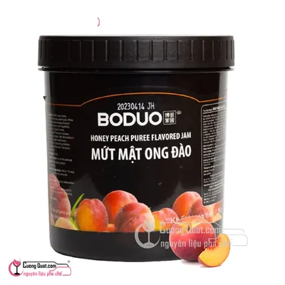 Boduo Mật Ong Đào 1.3kg, Hộp 1.3kg, thùng 12