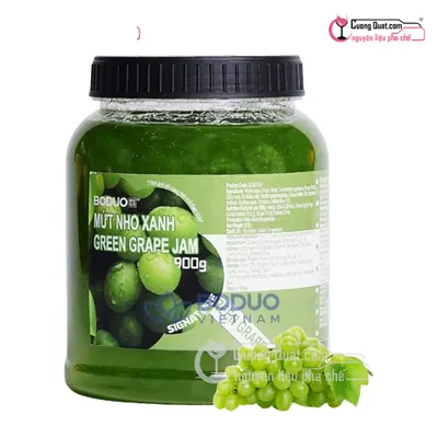 Boduo Nho Xanh 900g, Hộp 900g, thùng 12