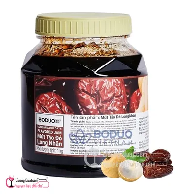 Boduo Táo Đỏ Long Nhãn 1kg, Hộp 1kg, thùng 12
