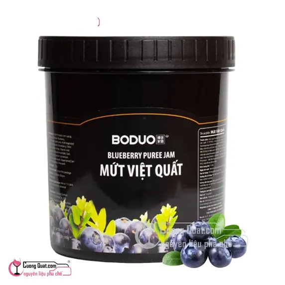 Boduo Việt Quất 1.3kg, Hộp 1.3kg, thùng 12