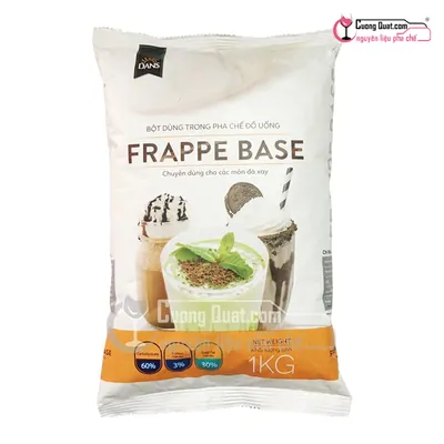 Bột Frappe Dans 1kg, Gói 1kg, thùng 10