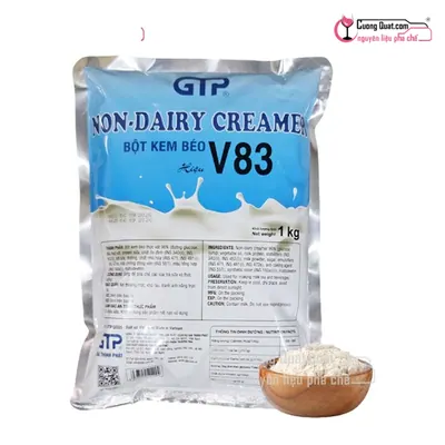 Bột Kem Béo GTP V83 1kg, Gói 1kg, thùng 20