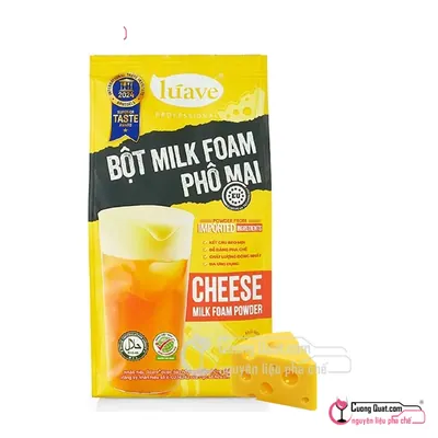 Bột Màng Sữa Phô Mai Luave 500g, Gói 500g, thùng 20