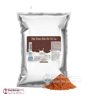 Bột Sô Cô La GTP 1kg, Gói 1kg, thùng 20