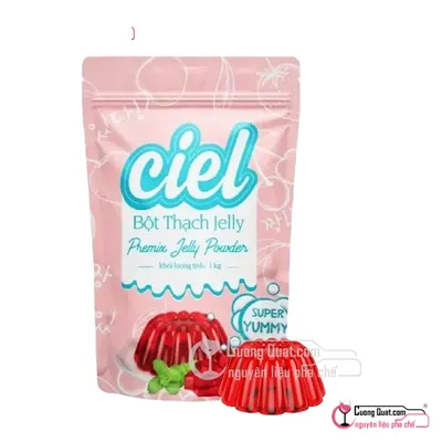 Bột Thạch Jelly Ciel 1kg, Gói 1kg, thùng 10