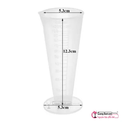 Ca Đong Nhựa Tam Giác 100ml, Cái 100ml