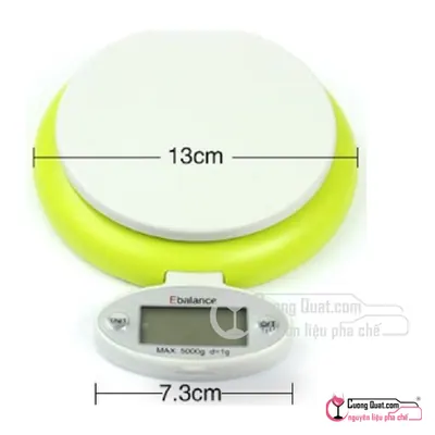 Cân Điện Tử C303 Xanh Lá 5kg, Cái 5kg