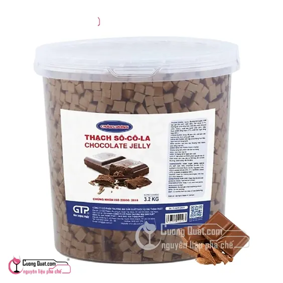 Châu Lương Thạch Socola 3.2kg, Hủ 3.2kg, thùng4