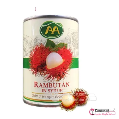 Chôm Chôm Ngâm AA 565g, Hộp 565g, thùng 12