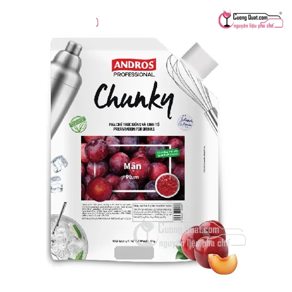 Chunky Mận 1kg, Gói 1kg, thùng 8