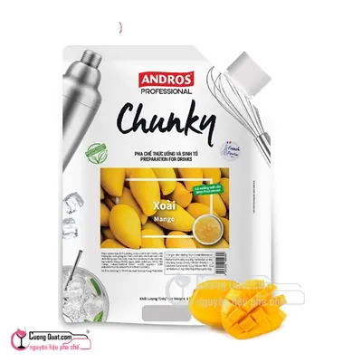 Chunky Xoài 1kg, Gói 1kg, thùng 8