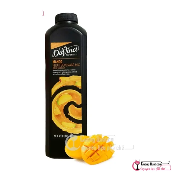 Davinci Mứt Xoài 1L, Chai 1L, thùng 6