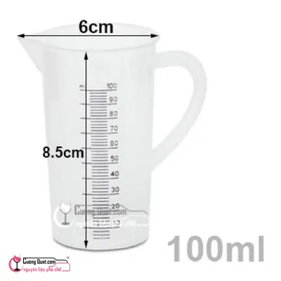 Đong Nhựa Cao Cấp Chịu Nhiệt Tốt 100ml, Cái 100ml