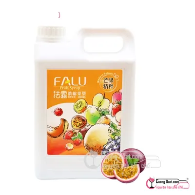 Falu Siro Chanh Dây 2,5kg, Chai 2.5kg, thùng 6