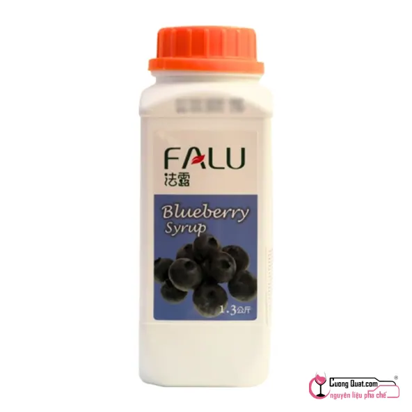 Falu Siro Việt Quất 1,3kg, Chai 1.3kg, thùng 12
