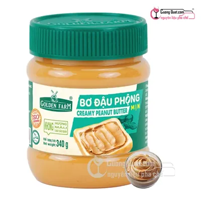 GDF Bơ Đậu Phộng Mịn 340g, Hộp 340g, thùng 24