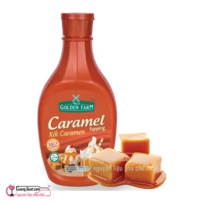 GDF Sốt Caramel 630g, Chai 630g, thùng 12