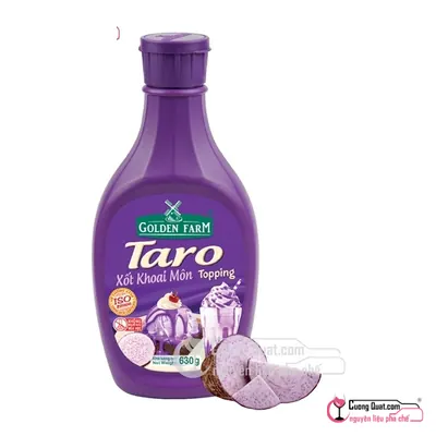 GDF Sốt Khoai Môn 630g, Chai 630g, thùng 12
