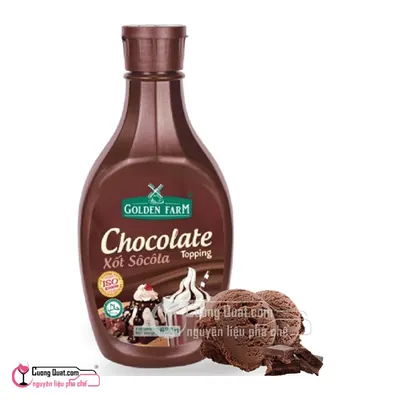 GDF Sốt Socola 630g, Chai 630g, thùng 12