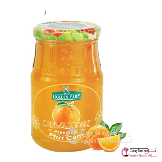 GoldenFarm Mứt Cam 450g, Hủ 450g