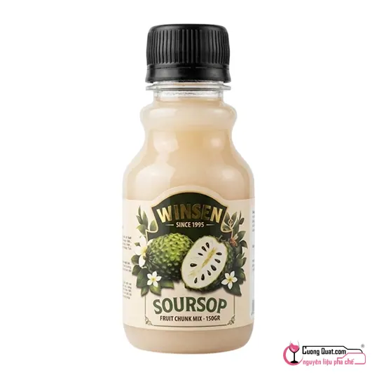 Hestia Sinh Tố Winsen Mãng Cầu Chai Nhỏ 150ml, Chai 150ml