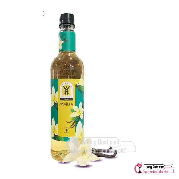 Hestia Siro Vanilla 750ml, Chai 750ml, thùng 12