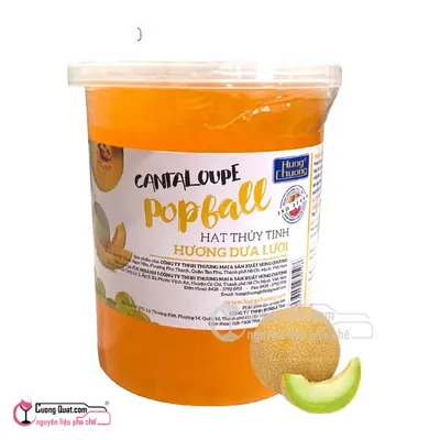 Hùng Chương Thủy Tinh 1kg Dưa Lưới, Hủ 1kg, thùng 12