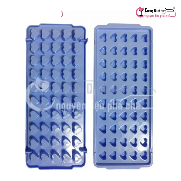 Khay Thạch Hình Tim 50 viên, Cái