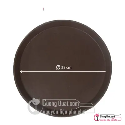 Khay Tròn Chống Trượt 28cm, Cái