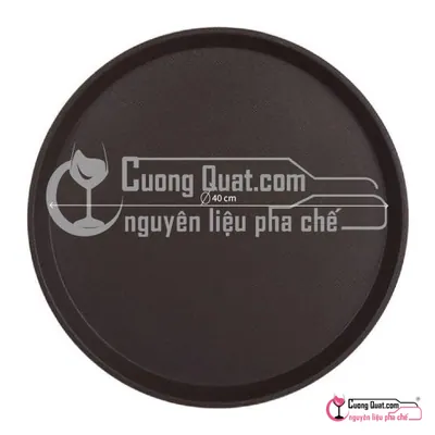 Khay Tròn Chống Trượt 40cm, Cái
